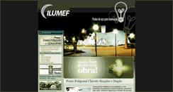 Desktop Screenshot of ilumef.com.br